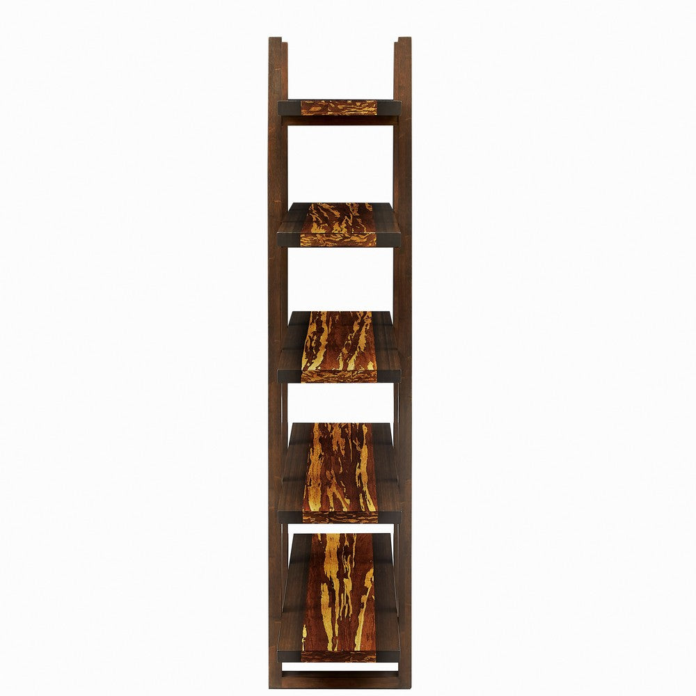 Greenington - Kendall Sideboard Coffee with Cinnamon Bengal Stripe Inlay - KNL013CFCB view 3