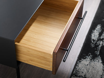 Greenington - Landon 1 Drawer Nightstand, Crimson - LDN004CR view 7