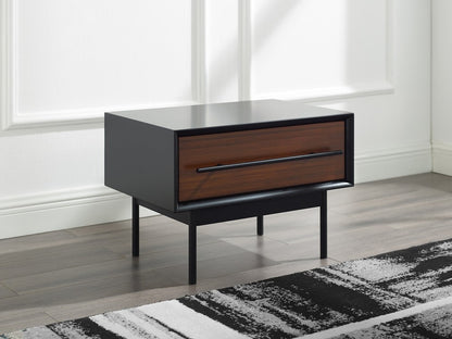 Greenington - Landon 1 Drawer Nightstand, Crimson - LDN004CR view 9