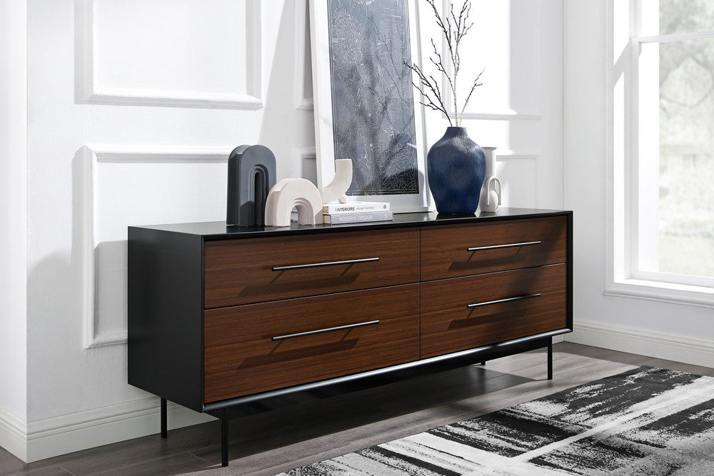 Greenington - Landon 4 Drawer Double Dresser, Crimson - LDN006CR view 8