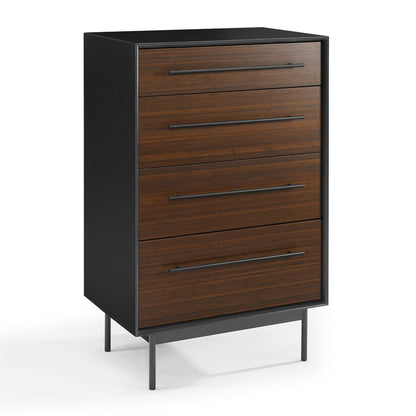 Greenington - Landon 4 Drawer High Chest, Crimson - LDN005CR view 1