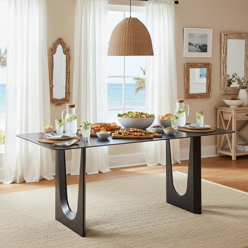 Greenington - Layla Dining Table, Charcoal - LYA001CH view 7
