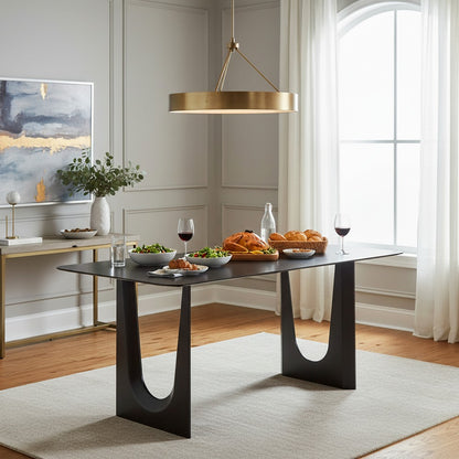 Greenington - Layla Dining Table, Charcoal - LYA001CH view 8