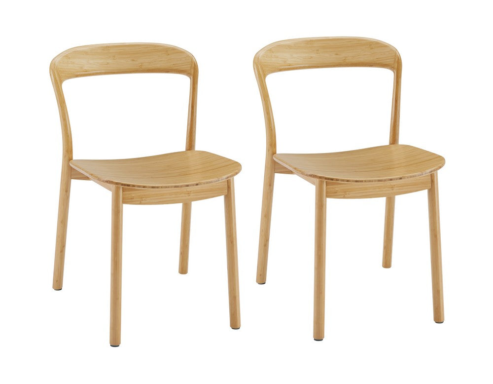 Greenington - Layla Solid Bamboo Dining Chairs Set of 2 - LYA004SD view 1
