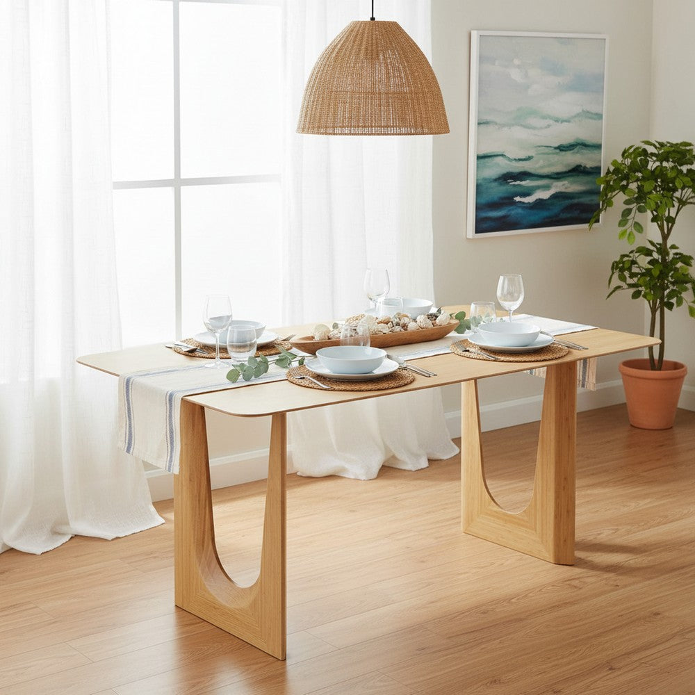 Greenington - Layla Solid Bamboo Dining Table - LYA001SD view 6