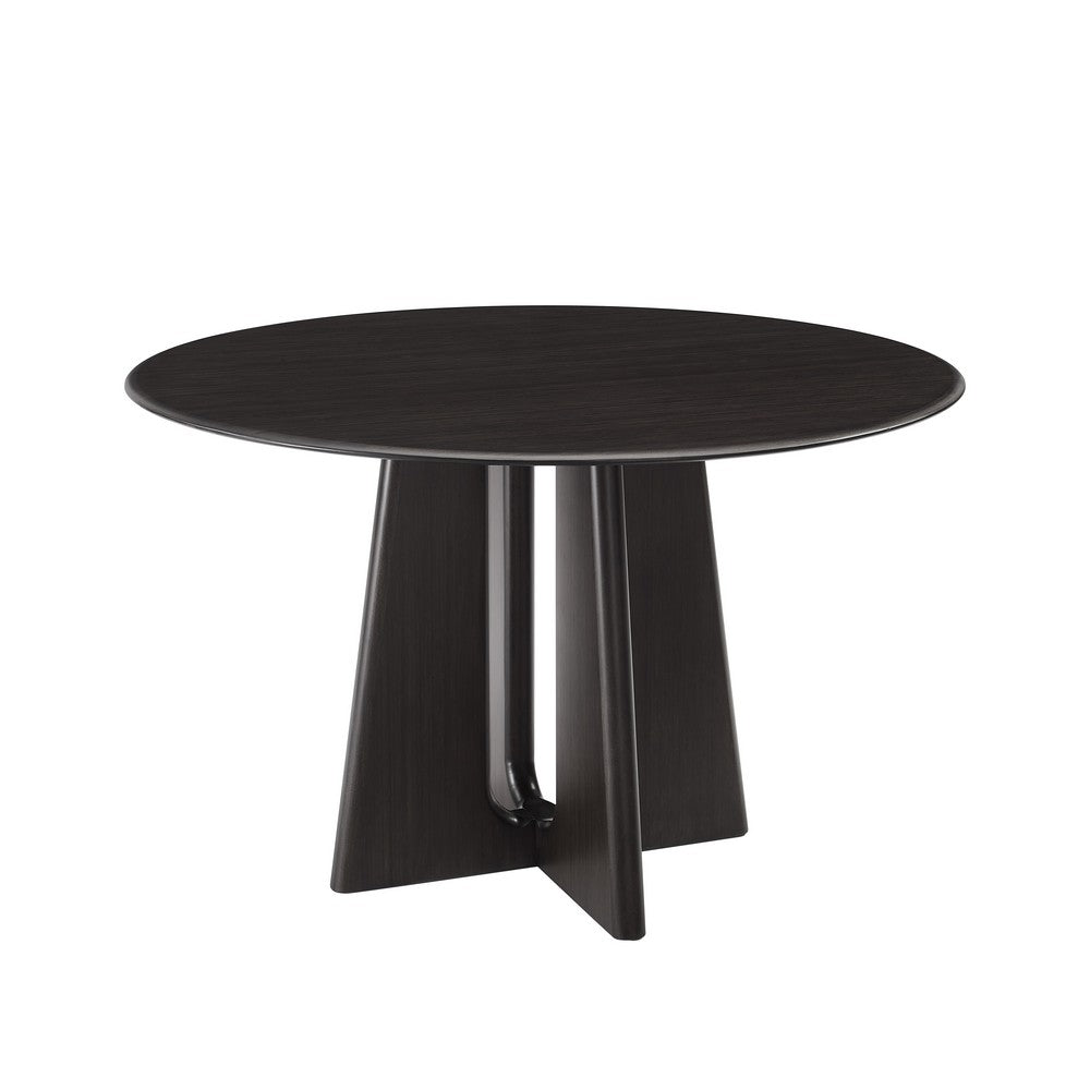 Greenington - Lenor 48 Round Table, Charcoal - LEN001CH view 2