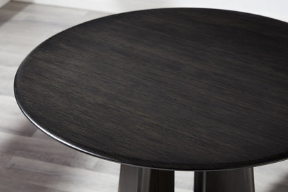 Greenington - Lenor 48 Round Table, Charcoal - LEN001CH view 4