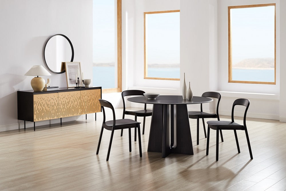 Greenington - Lenor 48 Round Table, Charcoal - LEN001CH view 9
