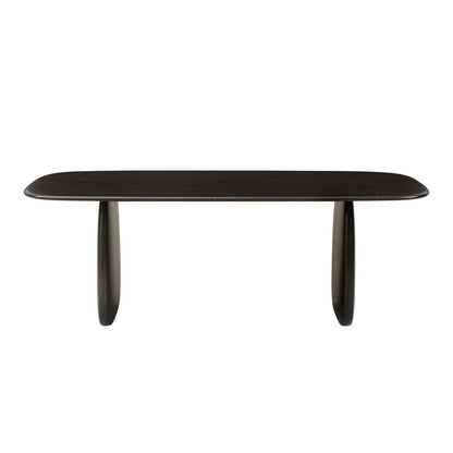 Greenington - Nash 84" Solid Moso Bamboo Dining Table in Caviar Finish - NAS002CH view 2