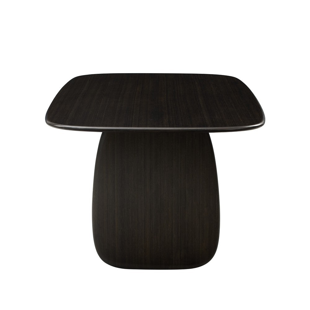 Greenington - Nash 84" Solid Moso Bamboo Dining Table in Caviar Finish - NAS002CH view 3