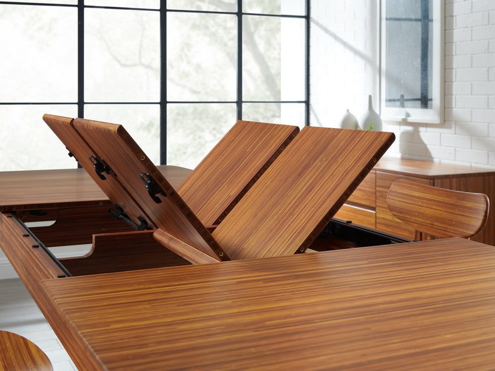 Greenington - Oslo 110" Double-Leaves Extension Dining Table, Copper - OSL001CP view 5
