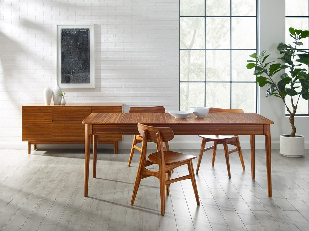 Greenington - Oslo 110" Double-Leaves Extension Dining Table, Copper - OSL001CP view 9