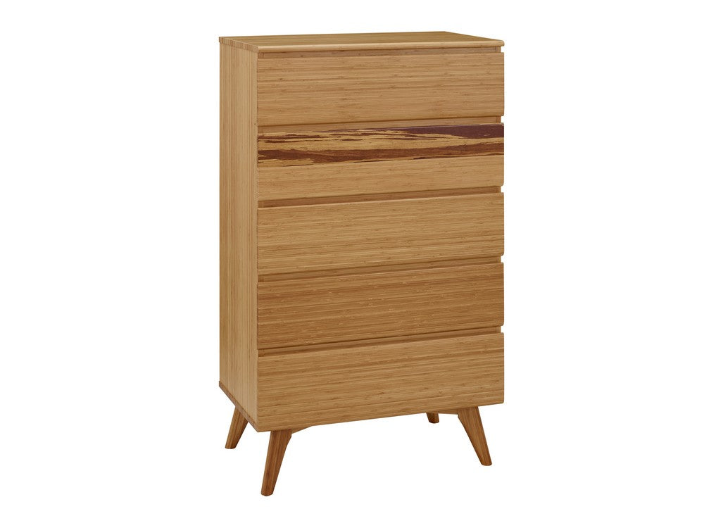 Greenington - Sarah Five Drawer High Chest, Golden - SRH004GD view 1