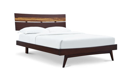 Greenington - Sarah King Platform Bed, Burgundy  - SRH002BG view 1