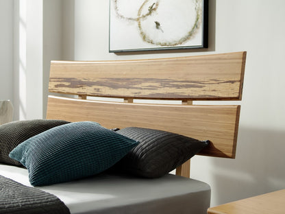 Greenington - Sarah King Platform Bed, Golden - SRH002GD view 9