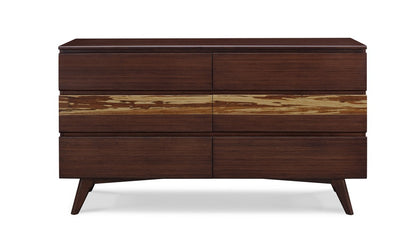 Greenington - Sarah Six Drawer Double Dresser, Burgundy - SRH005BG view 2