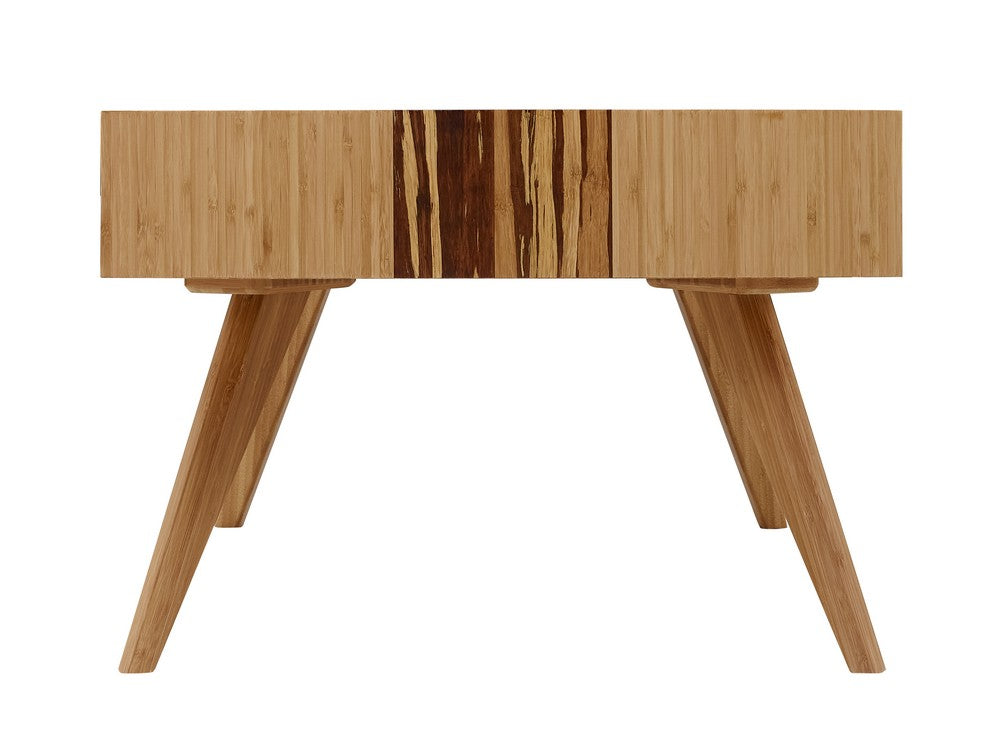 Greenington - Sarah Solid Bamboo Coffee Table with Open Shelf Storage & Exotic Tiger Detailing - SRH010GD view 3