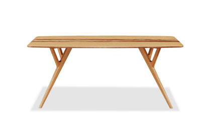 Greenington - Sarah Solid Bamboo Dining Table with Exotic Tiger Bamboo Center Panel - SRH008GD view 2