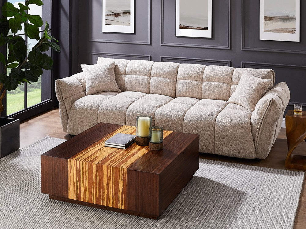 Greenington - Sarah Solid Bamboo Square Coffee Table with Hidden Storage - SRH014BG view 9