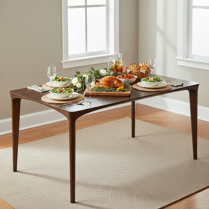 Greenington - Solene 60 Mid-Century Modern Dining Table in Black Walnut - SNE002CE view 4