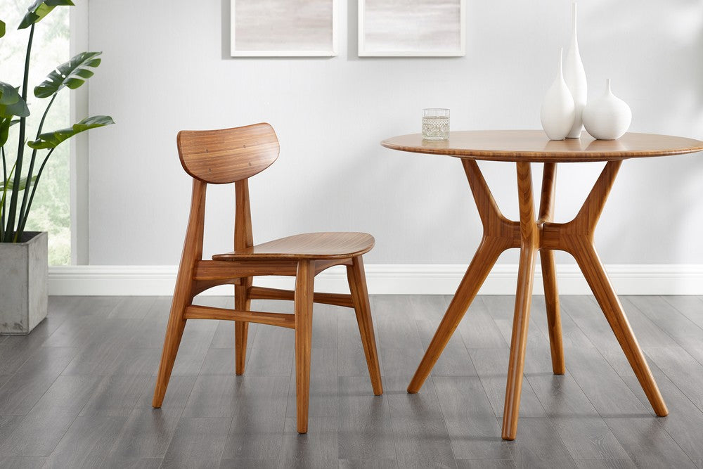 Greenington - Solid Bamboo 36" Round Dining Table - LLY09CP view 7