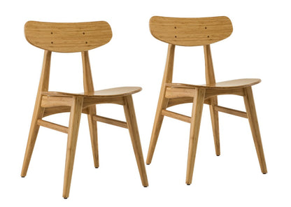 Greenington - Solid Bamboo Dining Chairs Set of 2 - CRL001SD view 1