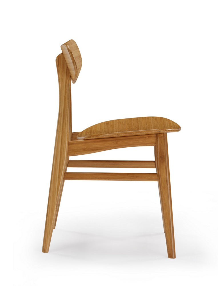 Greenington - Solid Bamboo Dining Chairs Set of 2 in Golden - CRL001GD view 3