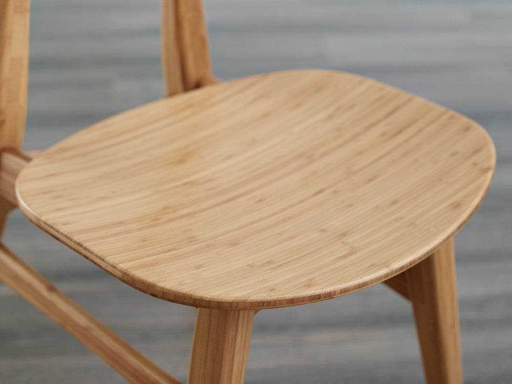 Greenington - Solid Bamboo Dining Chairs Set of 2 in Golden - CRL001GD view 7