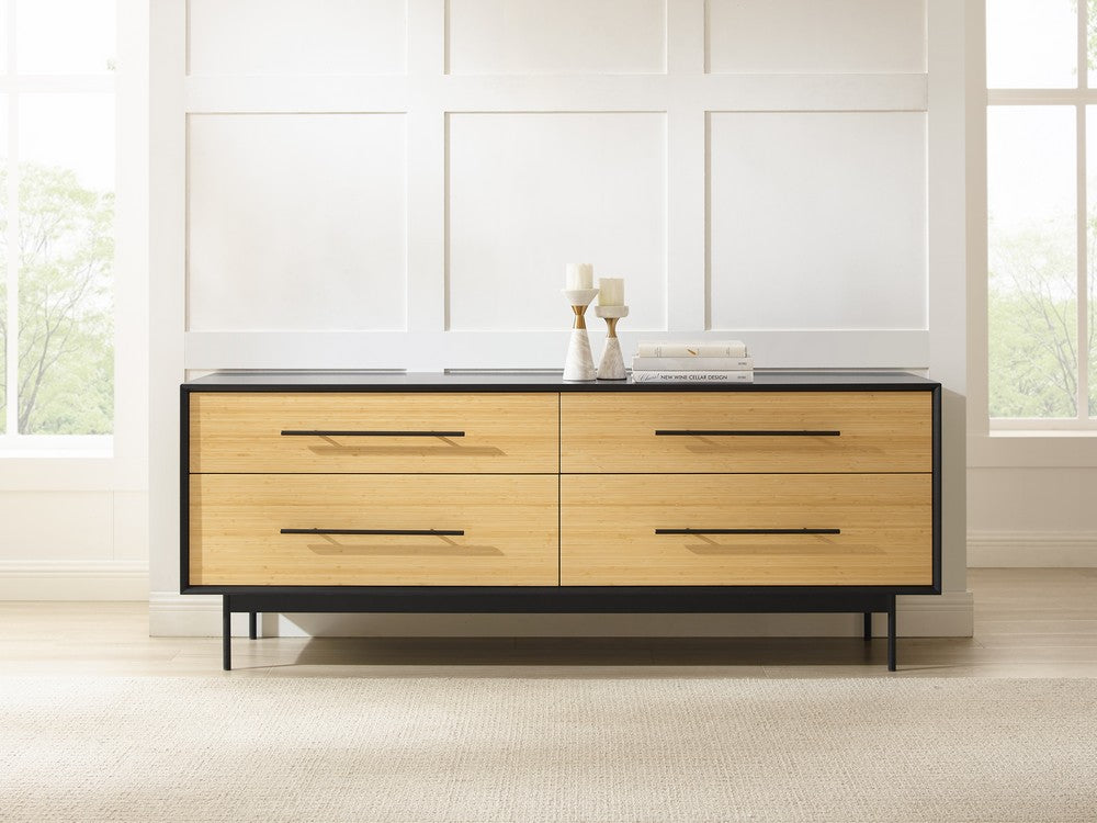 Greenington - Spencer 4 Drawer Double Dresser, Sand - SPN006SD view 7