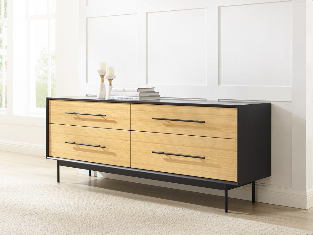Greenington - Spencer 4 Drawer Double Dresser, Sand - SPN006SD view 8