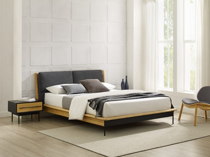 Greenington - Spencer King Platform Bed with Fabric, Sand - SPN002SD view 10