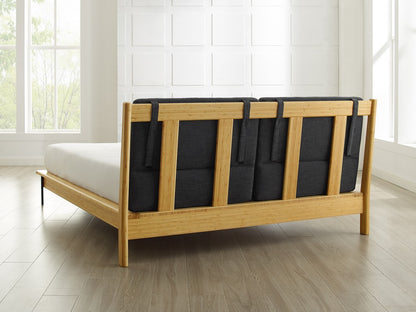 Greenington - Spencer Queen Platform Bed with Fabric, Sand - SPN001SD view 8