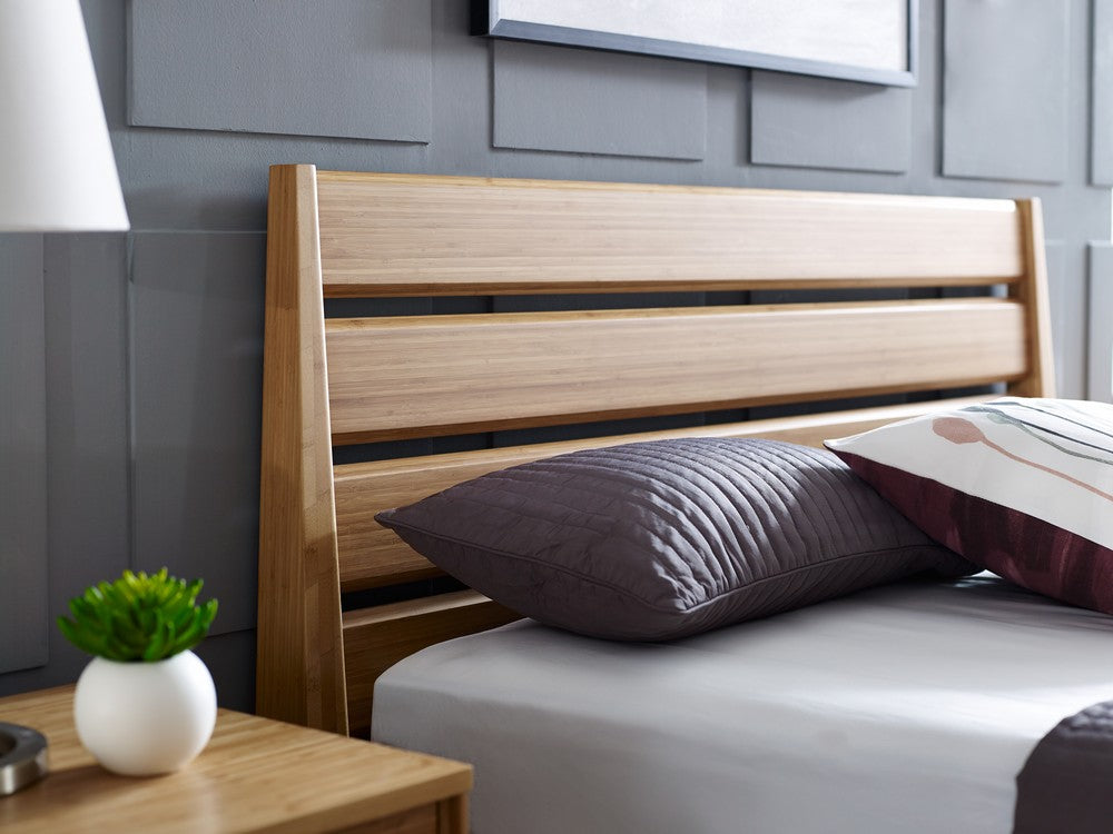 Greenington - Tristan Queen Platform Bed, Golden - TSN090GD view 6