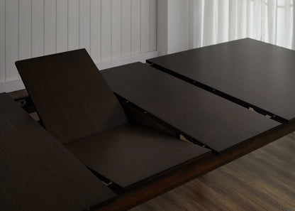 Greenington - Uson 78-110 x 42 Extension Dining Table, Coffee - USN001CE view 4