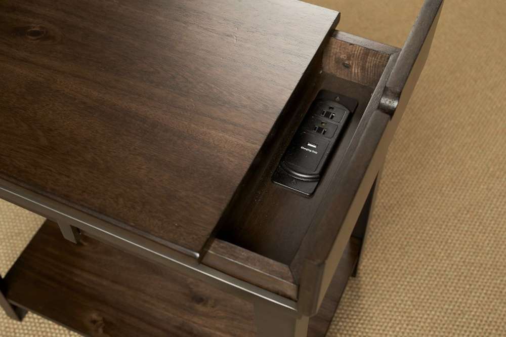 Hammary - Composite Charging Chairside Table - 979-916 veiw 2