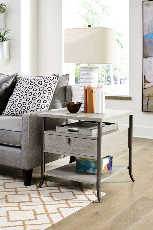 Hammary - Creston Rockford Rectangular Drw End Table - 015-917 veiw 1