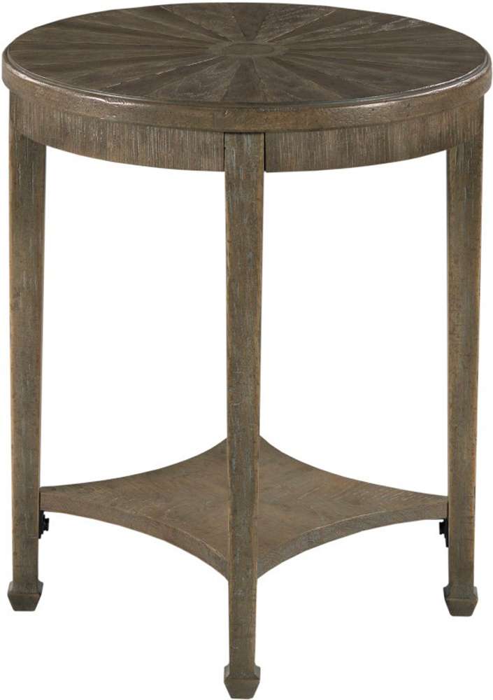 Hammary - Emporium Sutter Round End Table - 012-916_HAM veiw 1