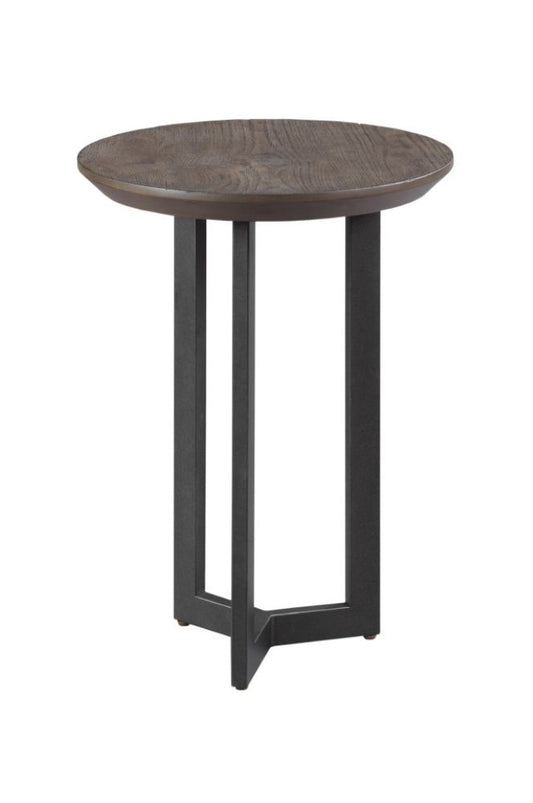 Hammary - Graystone-Hamilton Round Chairside Table - 650-918 veiw 1