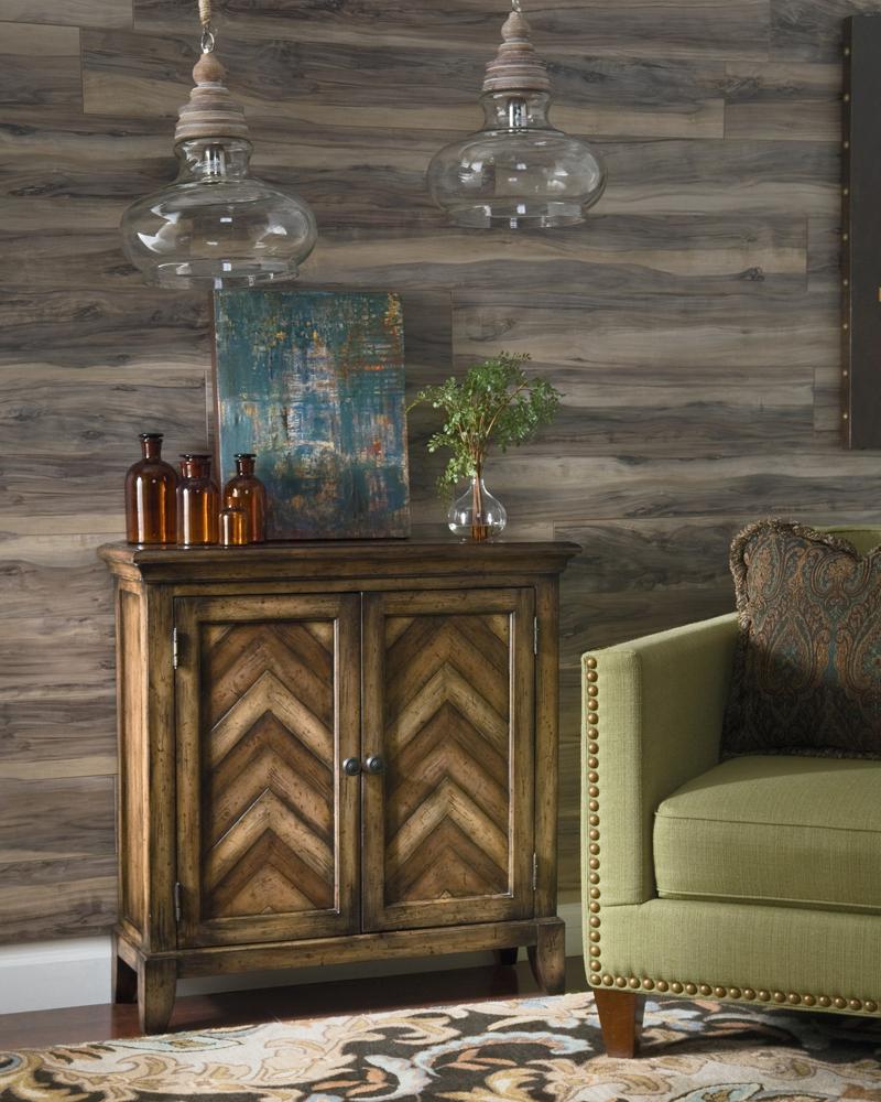 Hammary - Hidden Treasures Chevron Cabinet - 090-665 veiw 1