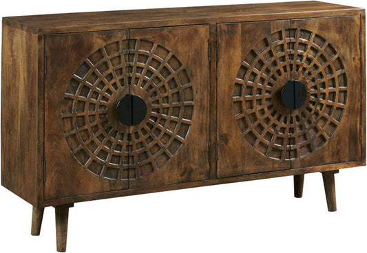 Hammary - Hidden Treasures Radial Four Door Cabinet - 090-1062 veiw 1