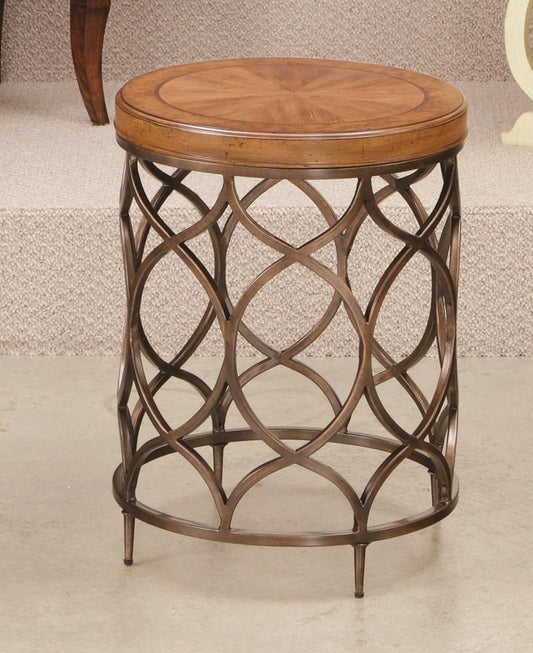 Hammary - Hidden Treasures Round Lamp Table - 090-571 veiw 1