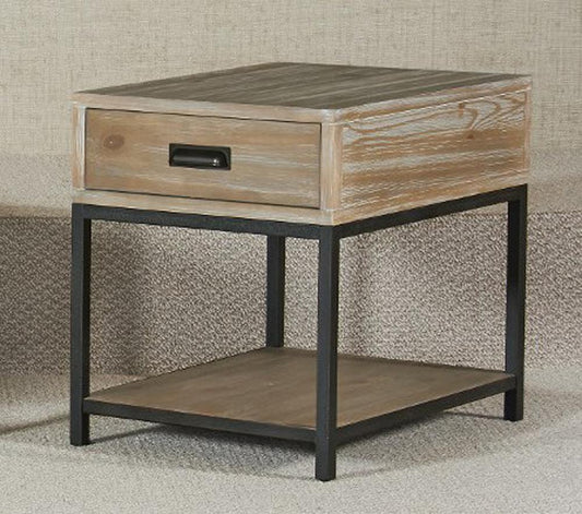 Hammary - Parsons Rectangular Drawer End Table - KD - 444-915_CLOSEOUT-HC veiw 1
