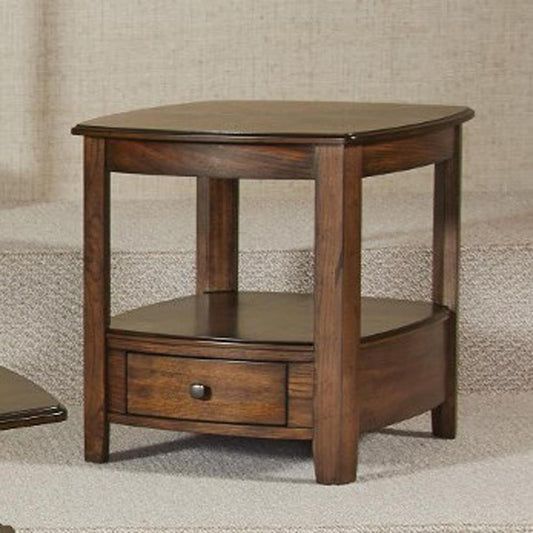 Hammary - Primo Rectangular Drawer End Table - KD - 446-915 veiw 1
