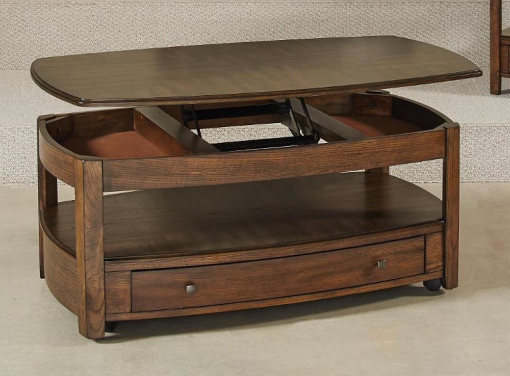 Hammary - Primo Rectangular Lift-Top Cocktail Table - KD - 446-910 veiw 1