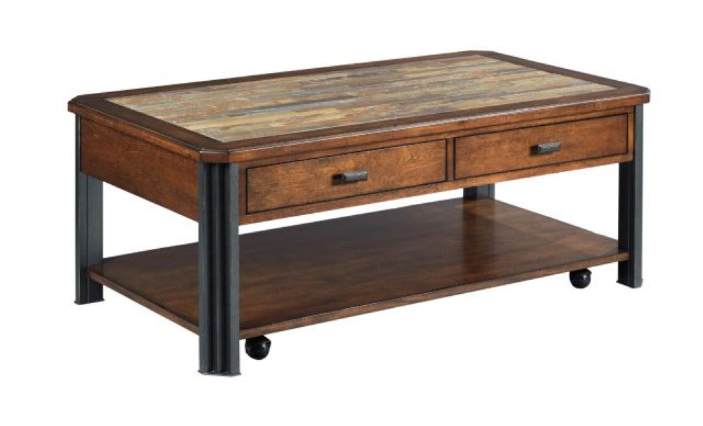 Hammary - Slaton-Hamilton Rectangular Drawer Cocktail Table - 675-910 veiw 1