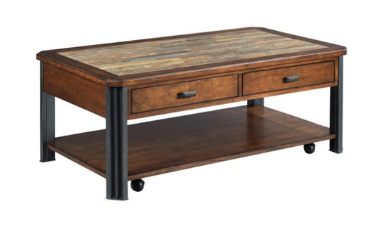 Hammary - Slaton-Hamilton Rectangular Drawer Cocktail Table - 675-910 veiw 1