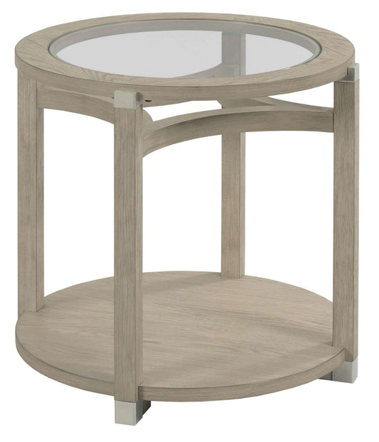 Hammary - Solstice Round End Table - 086-918 veiw 1