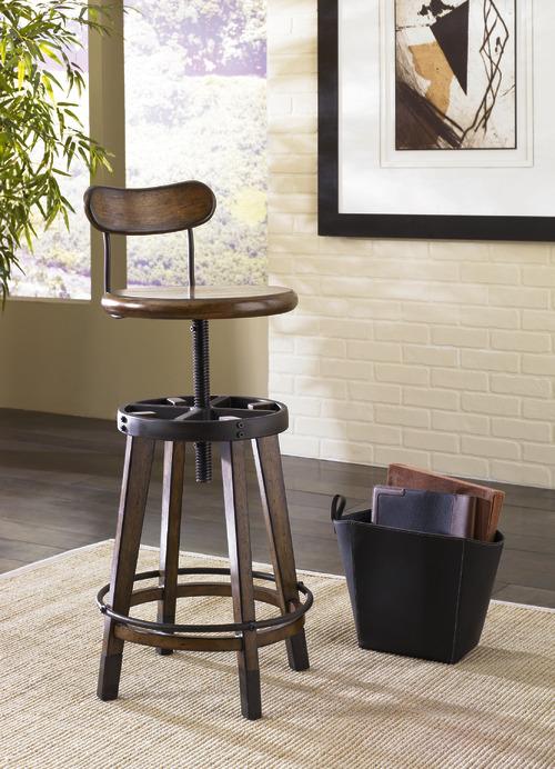 Hammary - Studio Home Adjustable Stool - 166-948 veiw 1