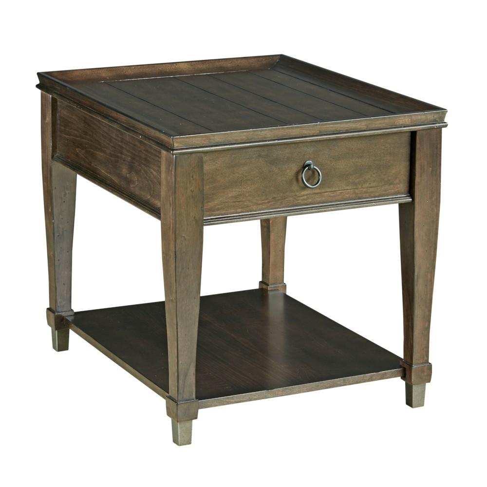 Hammary - Sunset Valley Rectangular Drawer End Table - 197-915D veiw 1