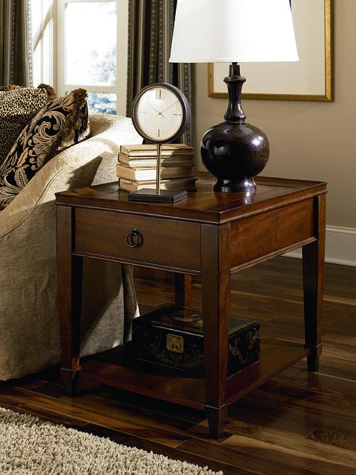 Hammary - Sunset Valley Rectangular Drawer End Table - 197-915 veiw 1